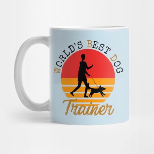 World's Best Dog Trainer Mug